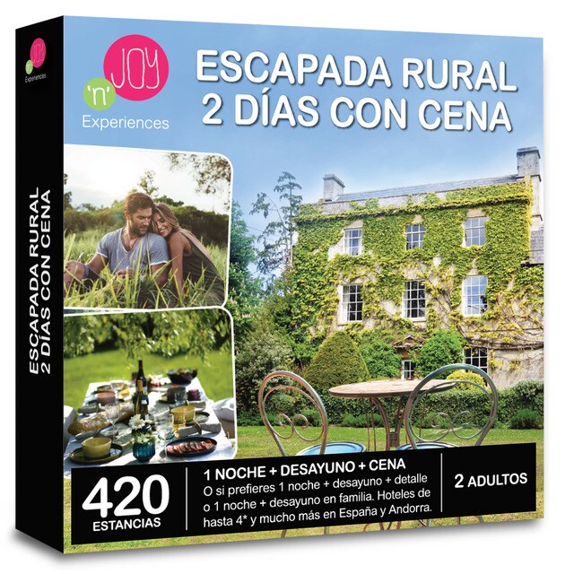 Njoy Experiences - Caja Regalo Escapada Rural 2 Días Con Cena "Njoy"