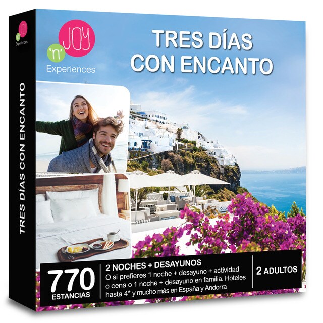Njoy Experiences - Caja Regalo Tres Días Con Encanto "Njoy"