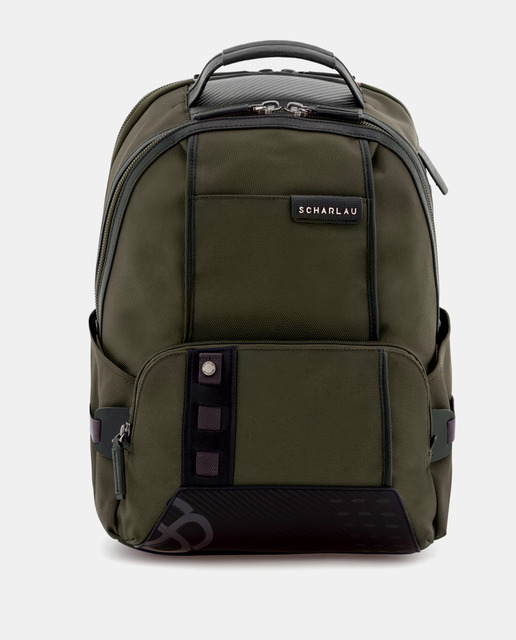 Mochila de hombre Scharlau en tejido de color verde militar · Scharlau · El  Corte Inglés