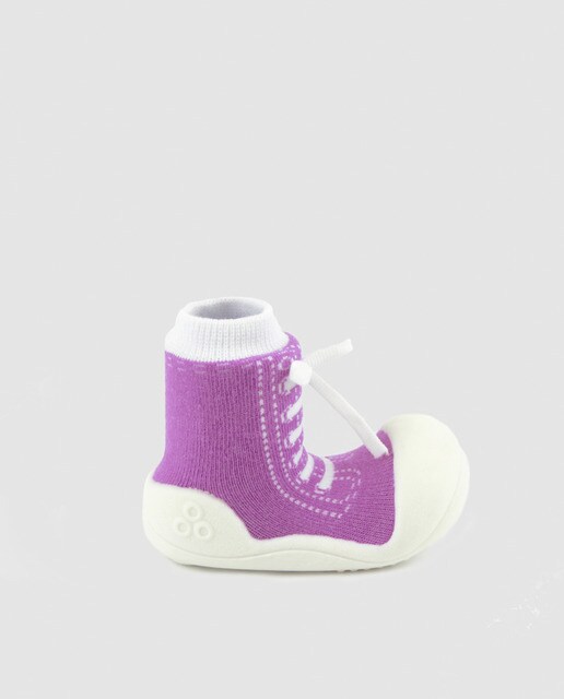 Niña Attipas De Fucsia Bebé Algodón Patucos wknO80P