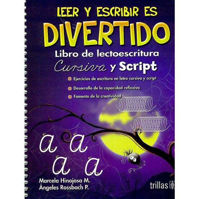 Leer y escribir es divertido. Libro de lectoescritura. Cursiva y script..pdf