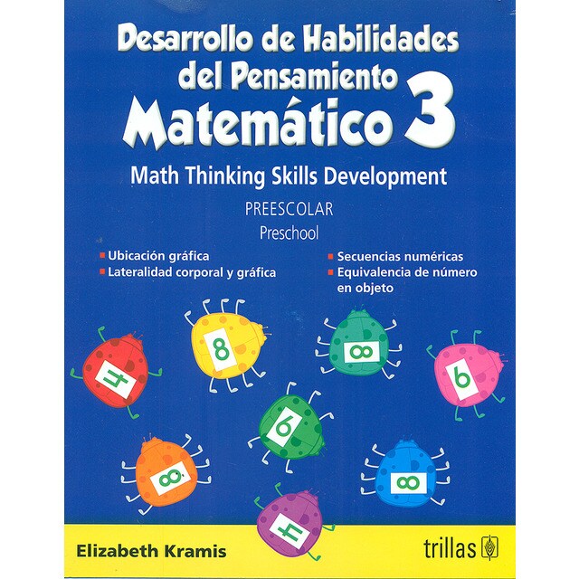 Desarrollo de habilidades del pensamiento matemático 3 Preescolar. Math Thinking Skills Development Preschool.pdf