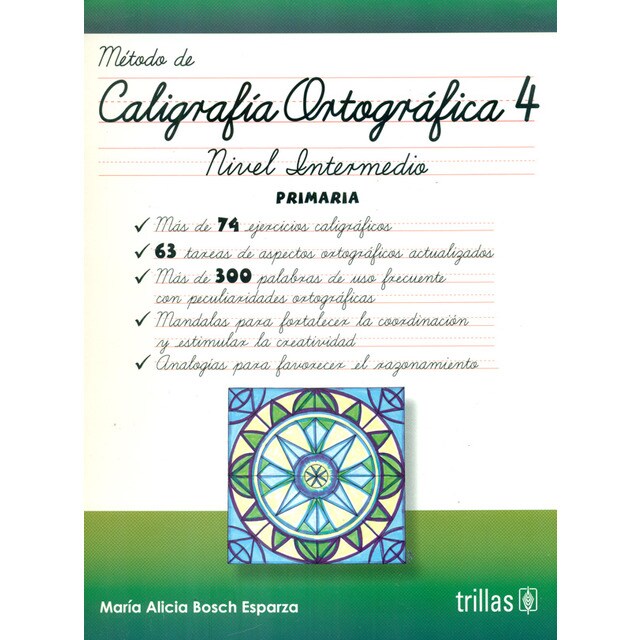 Método de caligrafía ortográfica 4. Nivel intermedio. Primaria.pdf