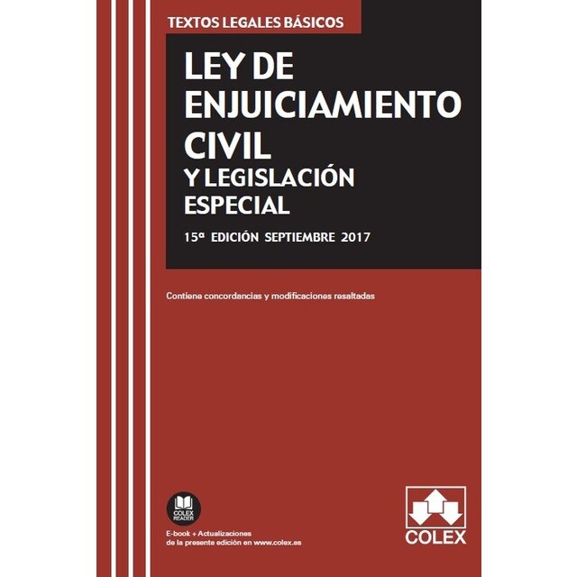 LEY DE ENJUICIAMIENTO CIVIL Y LEGISLACIÓN ESPECIAL.pdf