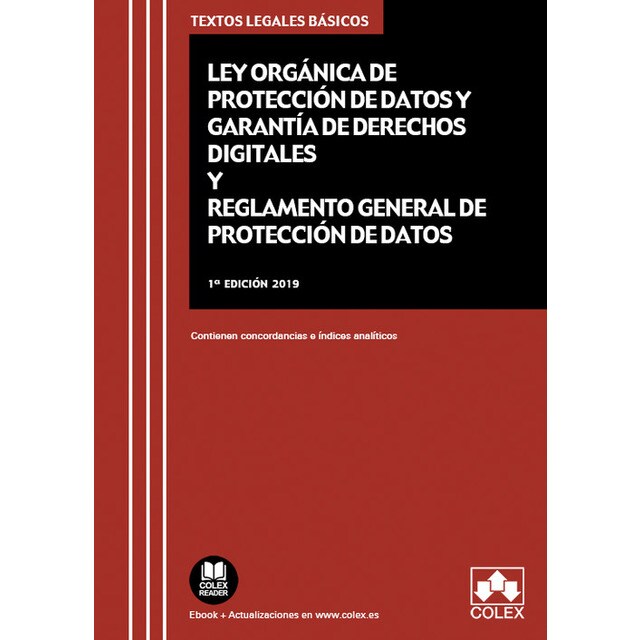 LEY ORGÁNICA DE PROTECCIÓN DE DATOS PERSONALES Y GARANTÍA DE LOS DERECHOS DIGITALES Y REGLAMENTO GENERAL DE PROTECCIÓN DE DATOS.pdf