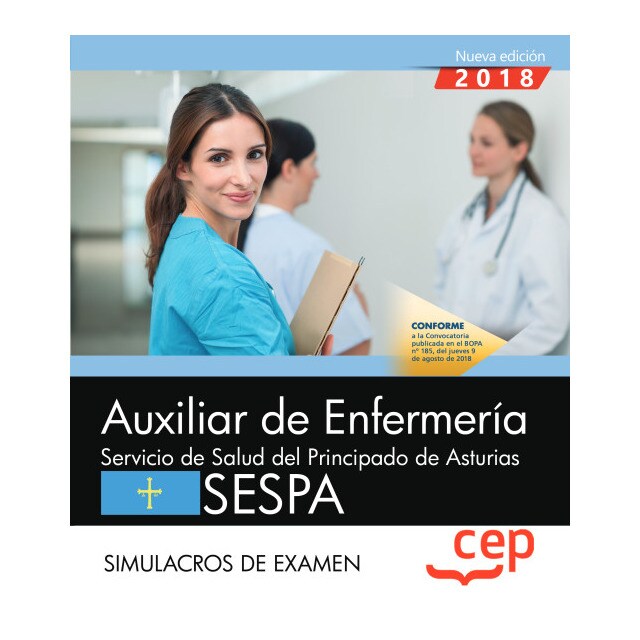 Auxiliar de Enfermería del Servicio de Salud del Principado de Asturias. SESPA. Simulacros de examen.pdf