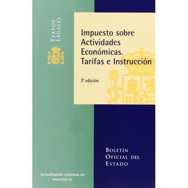 IMPUESTO SOBRE ACTIVIDADES ECONÓMICAS. TARIFAS E INSTRUCCIÓN.pdf