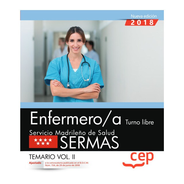 Enfermero/a. Turno libre. Servicio Madrileño de Salud. Temario Vol.II.pdf