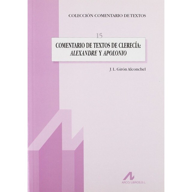 Comentario de textos de clerecía: Alexandre y Apolonio.pdf