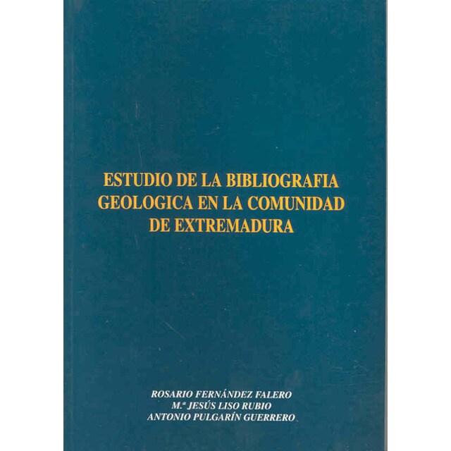 Estudio de la bibliografía geológica en la Comunidad de Extremadura.pdf