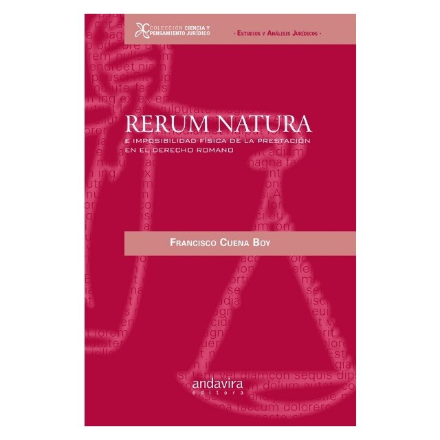 Rerum natura imposibilidad fisica prestacion derecho romano.pdf