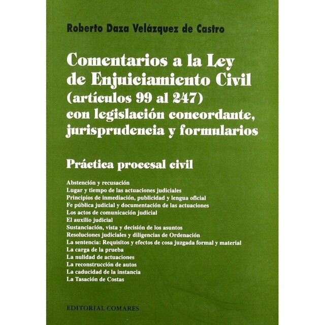 Comentarios a la Ley de enjuiciamiento civil.pdf