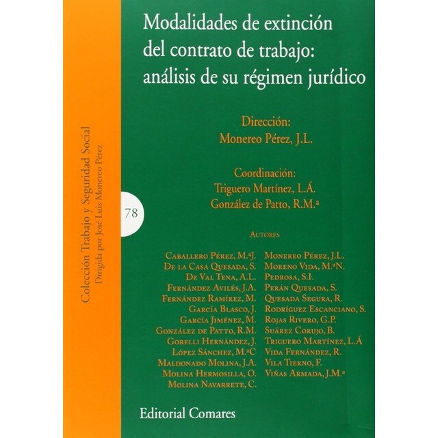 Modalidades de extinción del contrato de trabajo:analisis de su régimen político.pdf