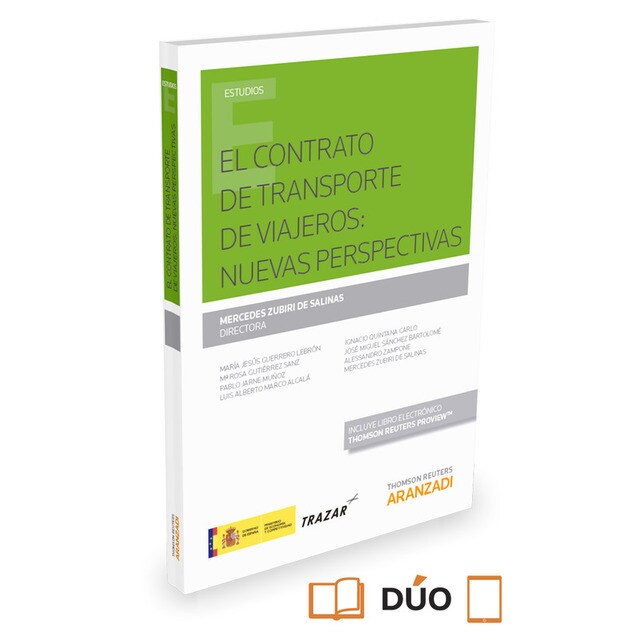 EL CONTRATO DE TRANSPORTE DE VIAJEROS: NUEVAS PERSPECTIVAS.pdf