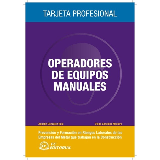 Operadores De Equipos Manuales. Tarjeta Profesional.pdf