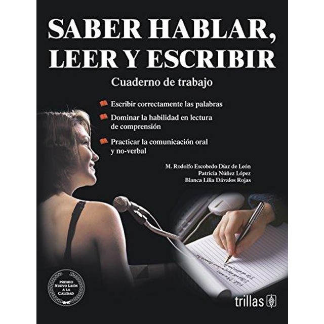Saber hablar, leer y escribir. Cuaderno de trabajo..pdf