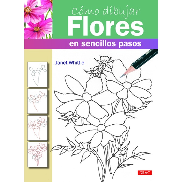 Como dibujar flores en sencillos pasos.pdf