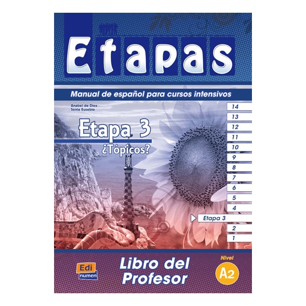 Etapas manual de español para cursos intensivos (Tapa blanda)