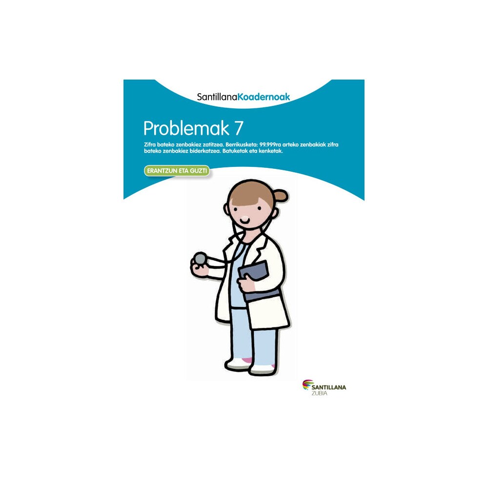 Problemak 7 santillana koadernoak (Tapa blanda)