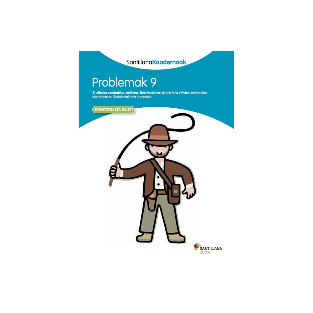 Problemak 9 santillana koadernoak (Tapa blanda)