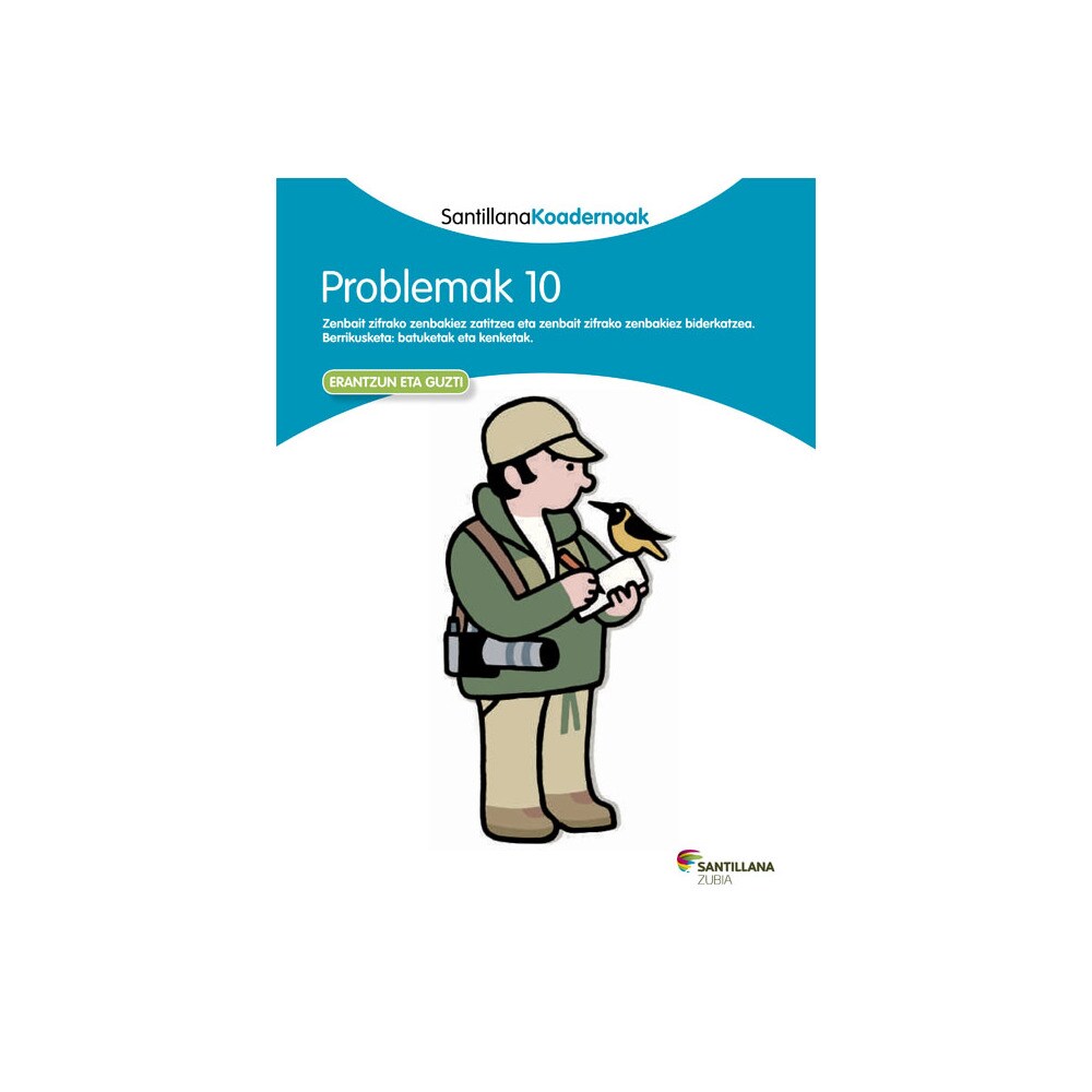 Problemak 10 santillana koadernoak (Tapa blanda)