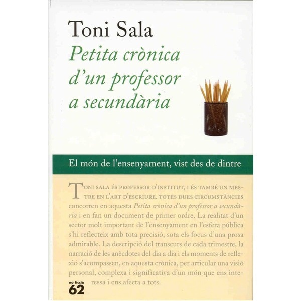 Petita crònica d'un professor a secundària (Tapa blanda)