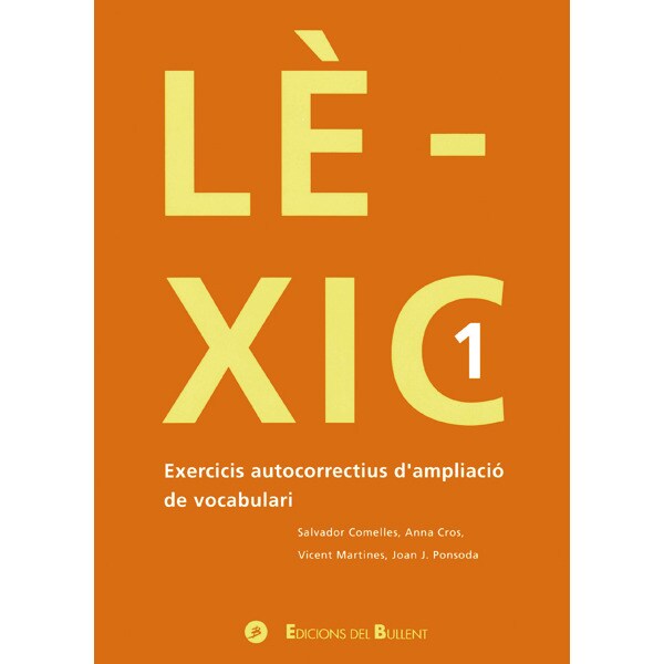 Lèxic 1 (Tapa blanda)