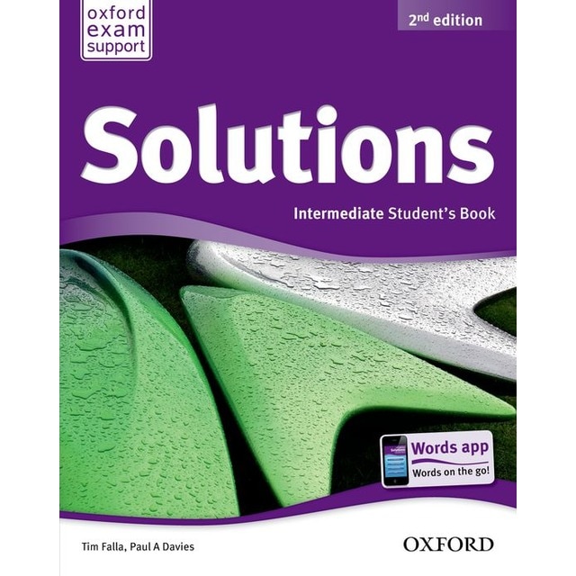 Solutions 2nd edition Intermediate. Student's Book