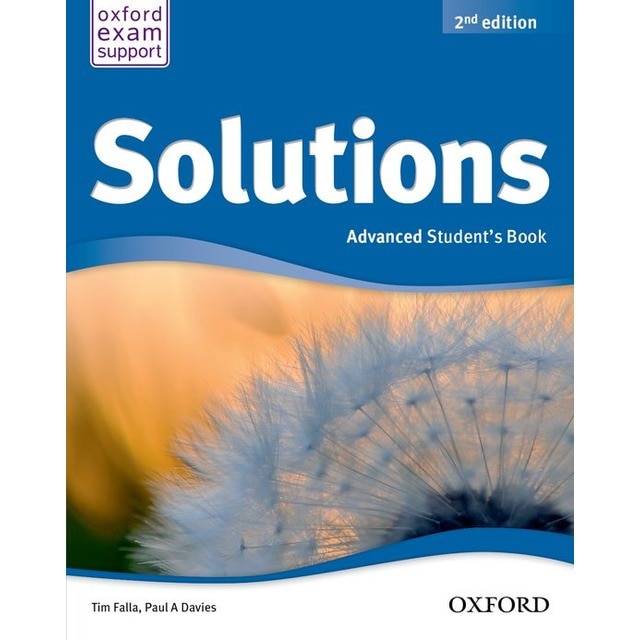 Solutions 2nd edition Advanced. Student's Book