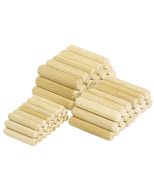 Wolfcraft – Espigas de madera haya Ø 6 mm.