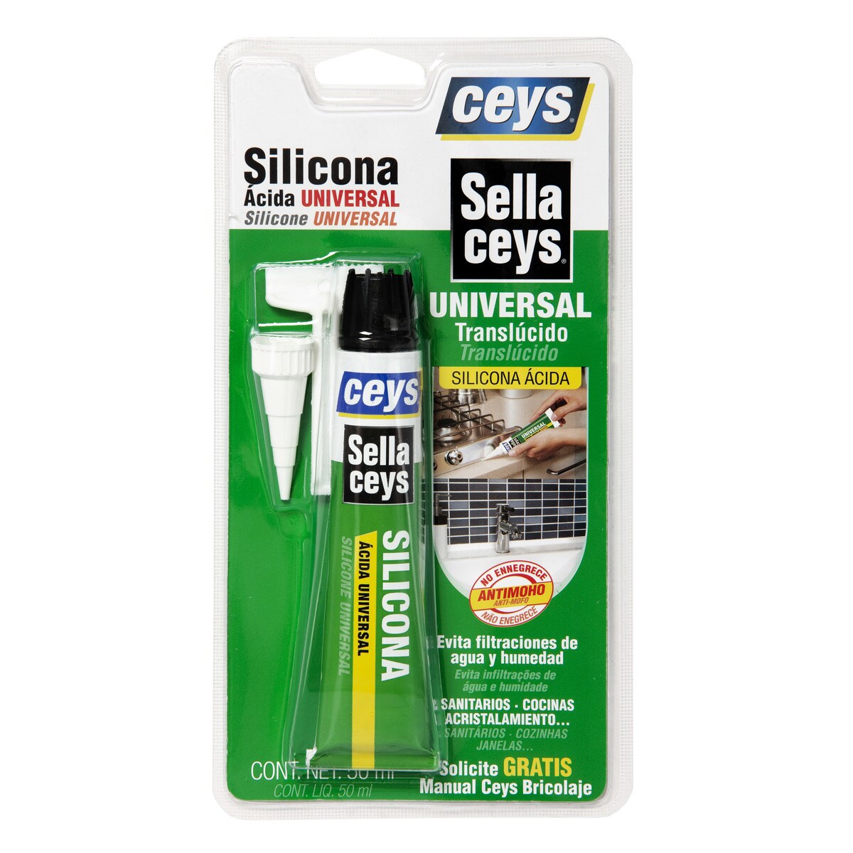 Silicona Ácida Universal 50 ml · BriCor · El Corte Inglés