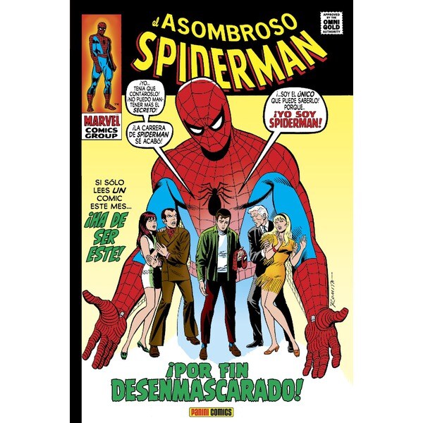Marvel gold: el asombroso spiderman. ¡por fin desenmascarado!