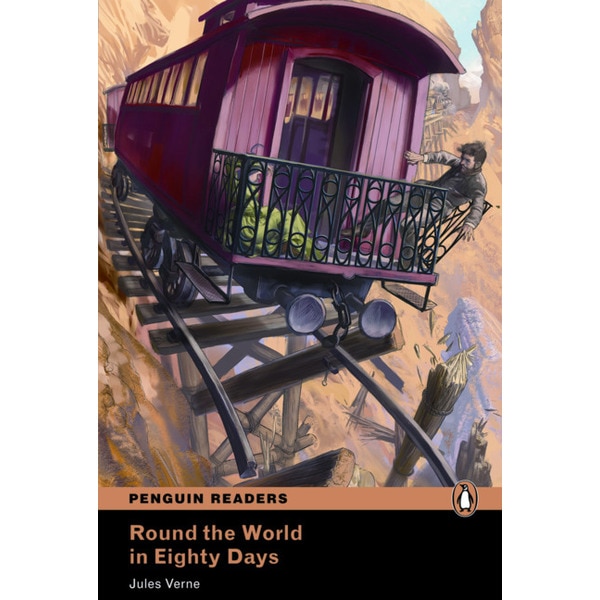 Penguin readers 5: round the world in eight days book &amp; mp3 pack (Tapa blanda)