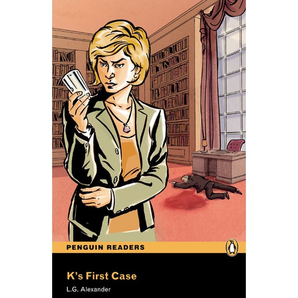 Penguin readers 3: k's first case book &amp; mp3 pack (Tapa blanda)
