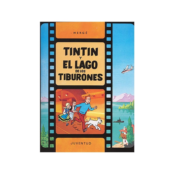 Tintín y el lago de los tiburones (cartoné) (Tapa dura)