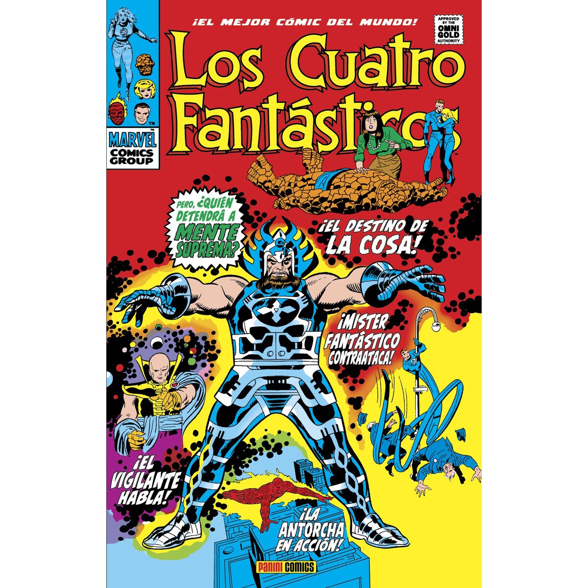 Imagem 0 de Marvel gold: los cuatro fantásticos. pero, ¿quién detrendrá a mente suprema?