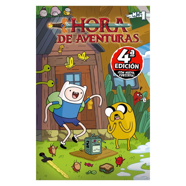 Hora de aventuras 1 4º edición nueva portada (Tapa blanda)
