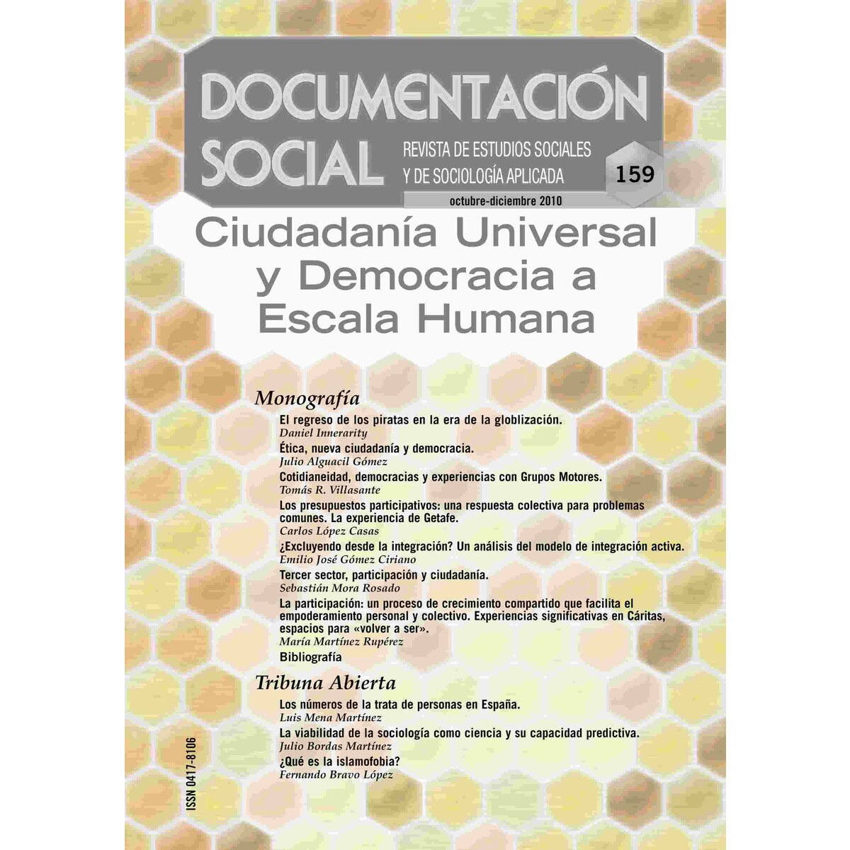 Ciudadanía universal y democracia a escala humana