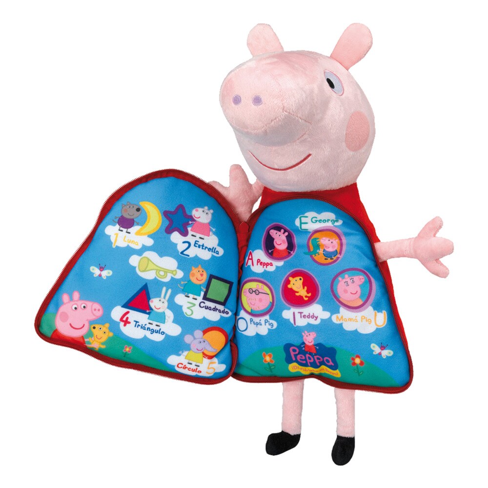 Peluche Interactivo Peluche De Peppa Pig Y George Osito Teddy
