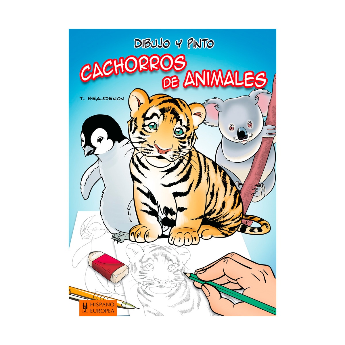 Dibujo y pinto cachorros de animales