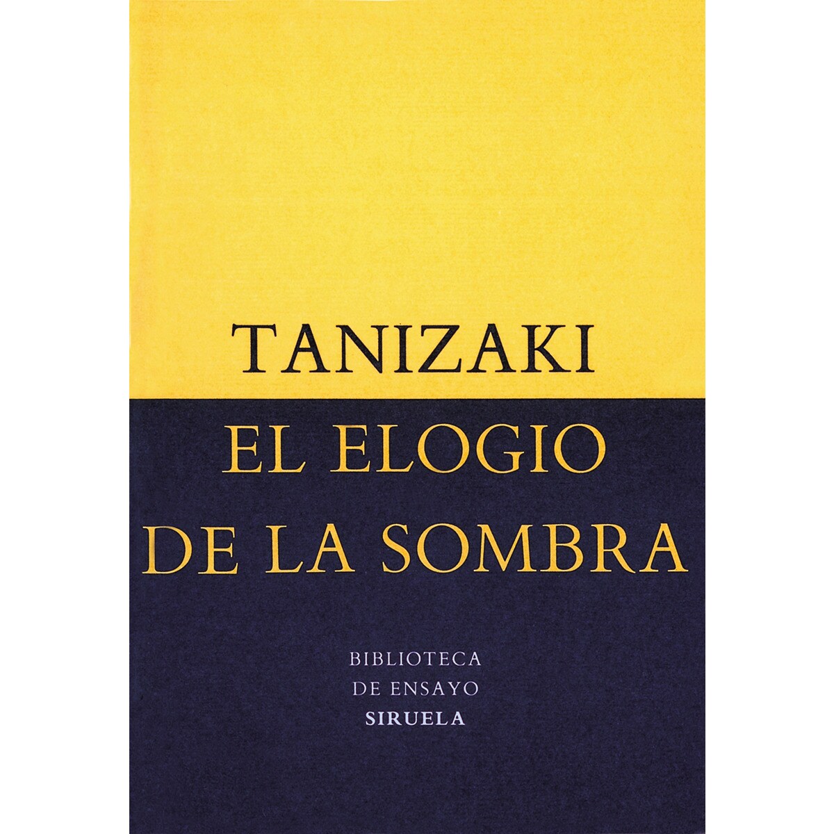 Imagem 0 de El elogio de la sombra (Capa mole com abas)