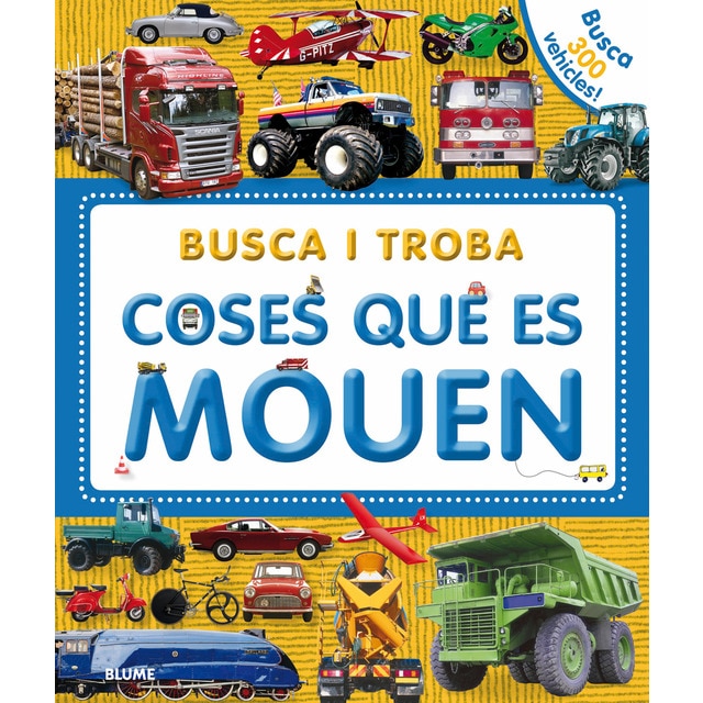 Busca i troba. Coses que es mouen (Tapa dura)