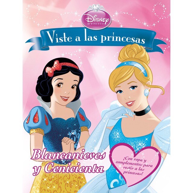 Viste a las princesas. Blancanieves y cenicienta: Libro de recortables.pdf