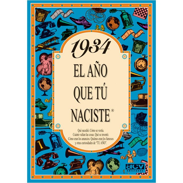 1934 el año que tu naciste (Tapa blanda)