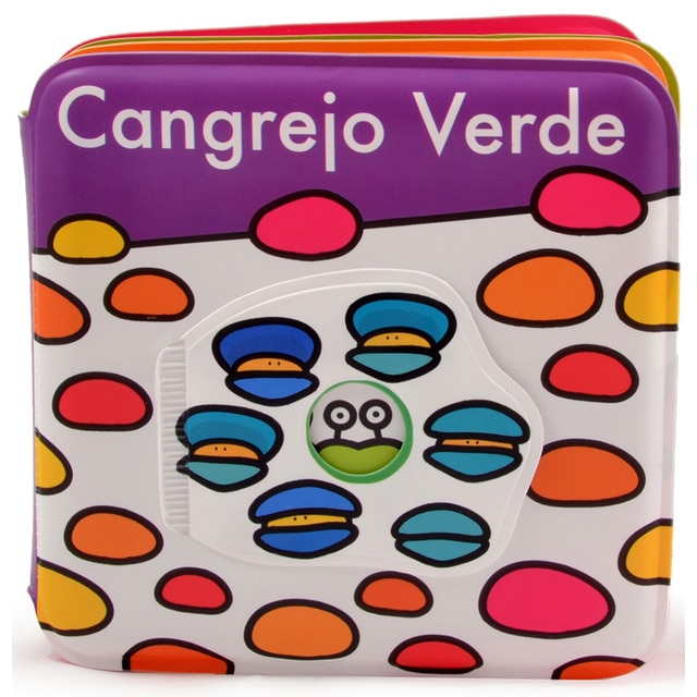 Libro de baño: cangrejo verde