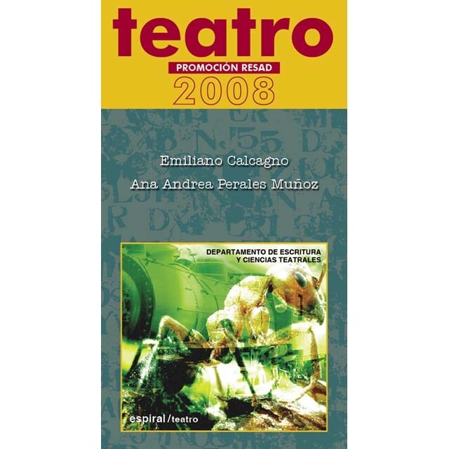 Teatro. Promoción resad 2008 (Tapa blanda)