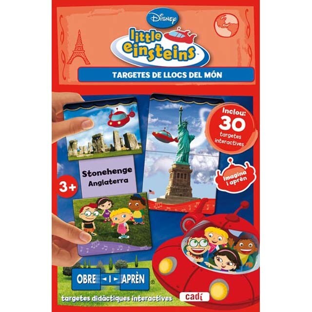 Imagem 0 de Little Einsteins. Targetes de llocs del món: Inclou: 30 targetes interactives