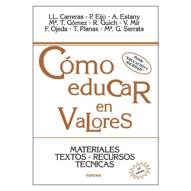 Download Como educar en valores: materiales, textos, recursos ...