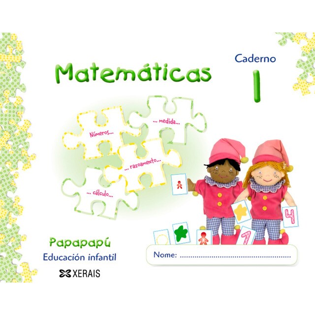 Papapapú. Matemáticas. Caderno 1