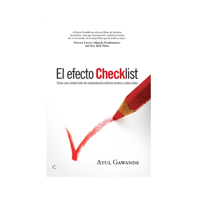 Imagem 0 de El efecto Checklist: Cómo una simple lista de comprobación elimina errores y salva vidas (Capa mole)